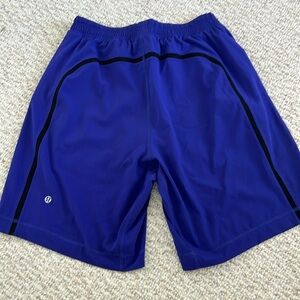 NWOT Men’s Lululemon Lined Run Shorts 8”